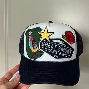 Great Smoky Mountains Patch Trucker Hat